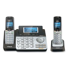 VTech DS6151-2 2 Handset 2-Line Cordless Phone System with Answering System
