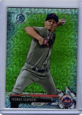 2017 Bowman Thomas Szapucki BCP138 Chrome Prospects Mojo New York Mets