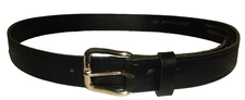 Spooner Outlet USA Men's Black Genuine Top Grain Leather Belt 40