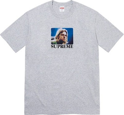 *SEALED* Supreme Kurt Cobain Tee (SS23) Heather Grey - Size S