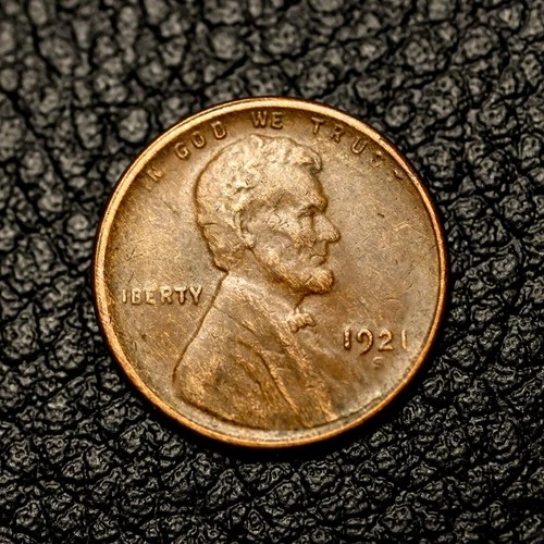 (ITM-7352) 1921-S Lincoln Cent ~ XF / EF Condition ~ COMBINED SHIPPING!