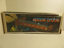Vintage Space Probe Wooden Tabletop Game Fun For All Crestline 600 W/ Steel Ball