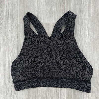 lululemon Align Strappy Ribbed Tank Top Light Support  Size 8 Gray Sports Yoga