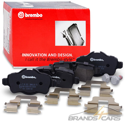 BREMBO BREMSBELÄGE BREMSKLÖTZE SATZ HINTEN FÜR MINI R55 R56 R57 R58 R59