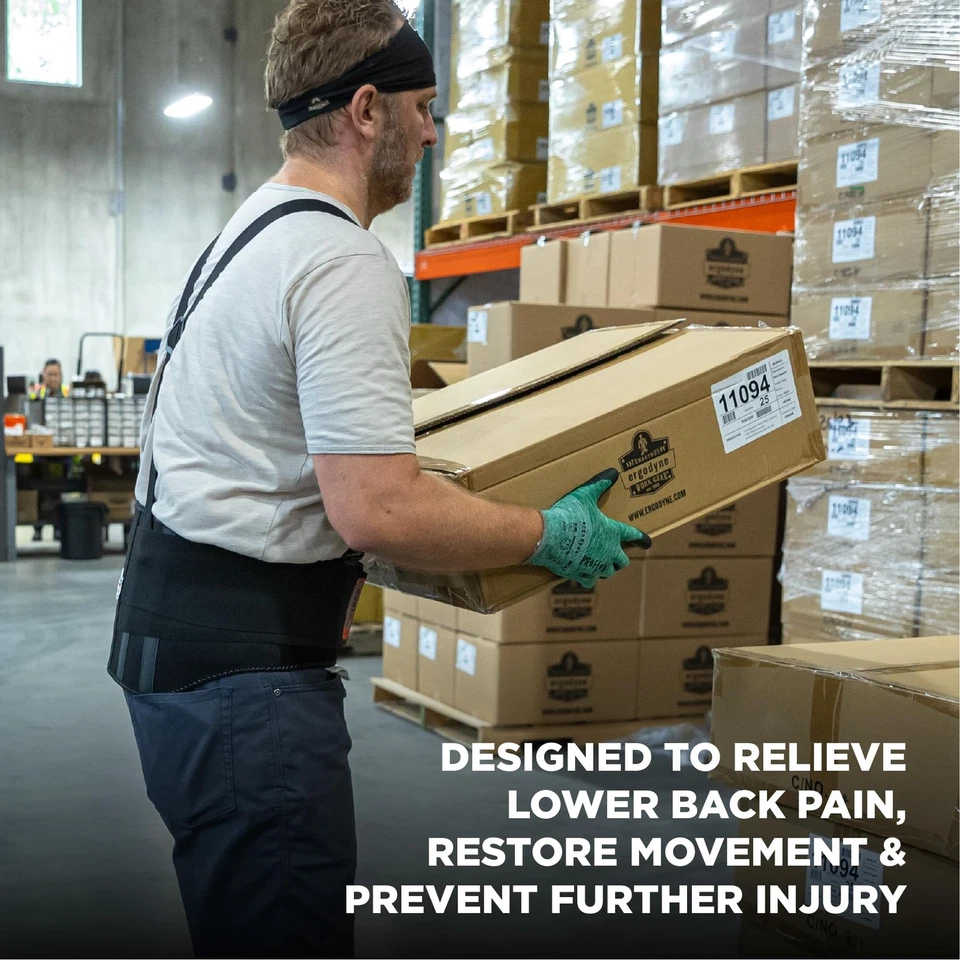 ProFlex 1600 Back Support Brace, 9" Extended Support, High Cut Front For Mobi... - Image 2 of 4