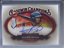 2020 Upper Deck Goodwin Champions Horizontal Auto Wander Franco #HA-WF Auto