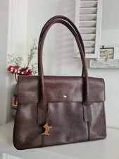 Radley Leather Tote Shoulder Bag Brown Chatsworth Handbag Large 