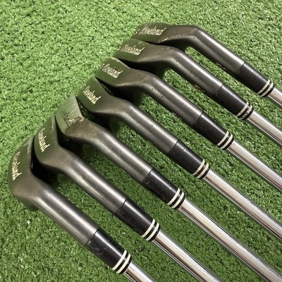 Cleveland アイアンセット 5本セット Cleveland Tour Action TA5 Gunmetal Black Iron Set 3-9 Regular Flex