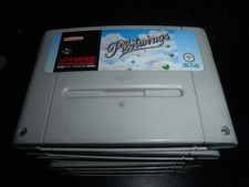 super nintendo SNES -  pilotwings - cart -  tested