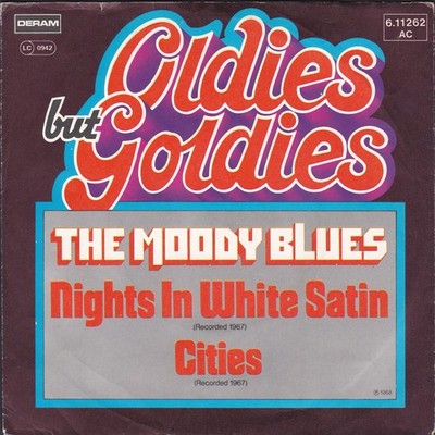 The Moody Blues: Nights In White Satin 1967 Vinyl 7'' Single