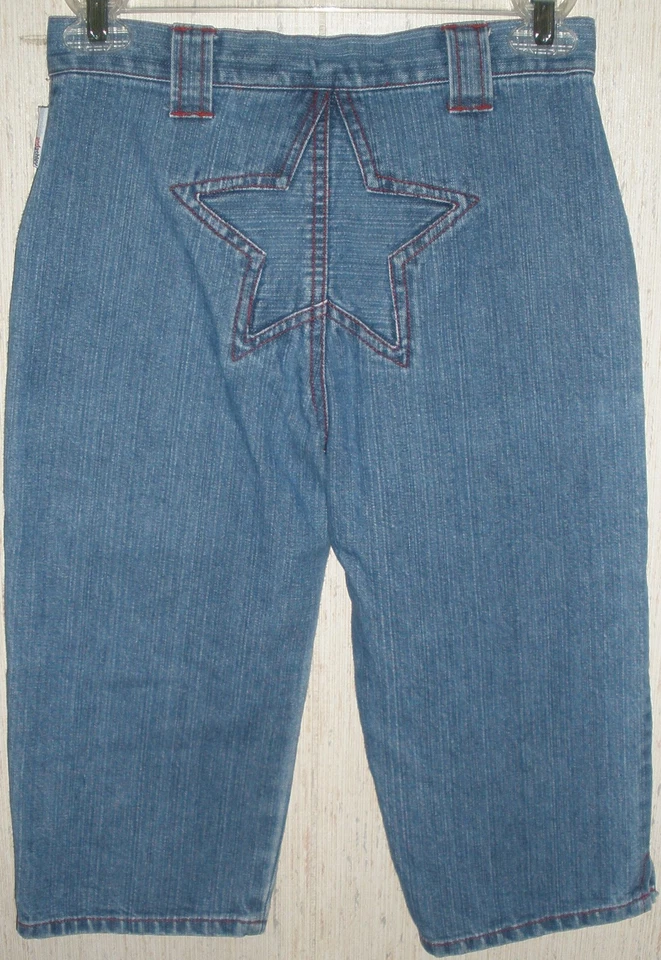 女孩 Mary Kate & Ashley 分布蓝色牛仔裤 10 码 — 第 2/3 张图片