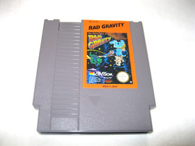 rad gravity  authentique version originale nintendo nes eec fah