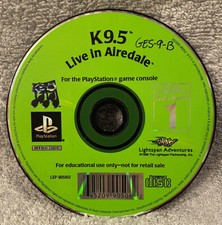 K9.5 : Live in Airedale (Sony PlayStation 1, 1998) **TESTED** Disc Only