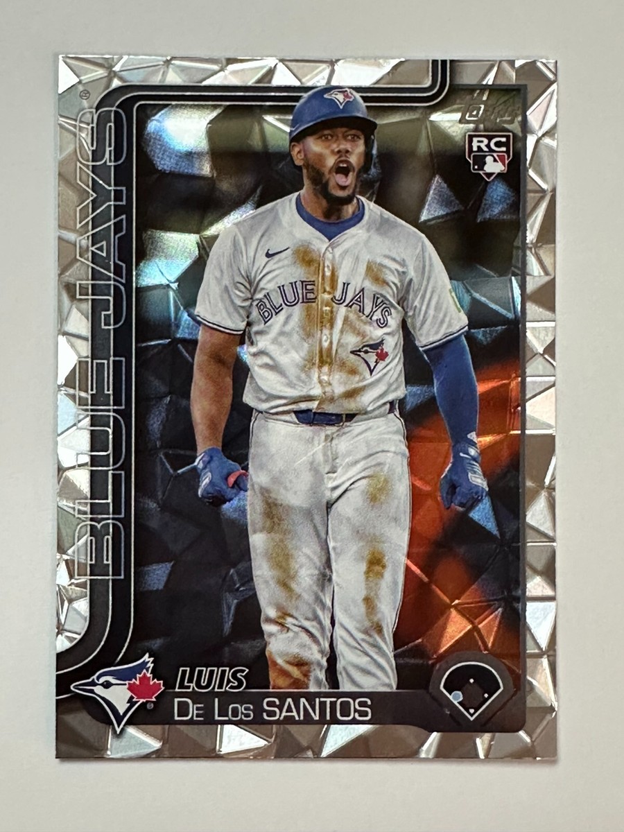 2025 Topps Series 1 Luis De Los Santos Rookie Diamante Foil 13 