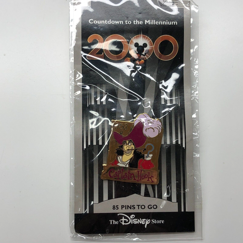Disney Captain Hook 1953 Pin #86 Countdown To The Millennium 2000 VTG ...