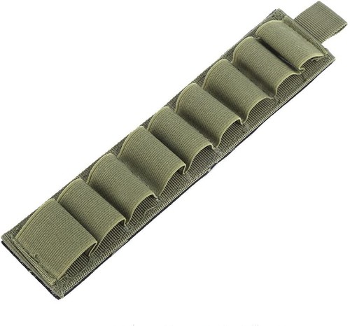 Tactical 9 Rounds 12 GA Shotgun Shell Holder Hook&Loop Ammo Cartridge Pouch Case - Picture 11 of 16