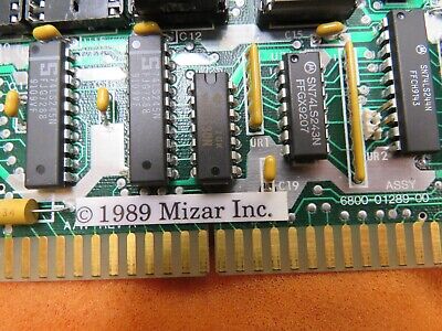 Mizar 6800-01289-00 Board 77859-0-00 Rev C | eBay Mizar 6800-01289-00 Board 77859-0-00 Rev C | eBay