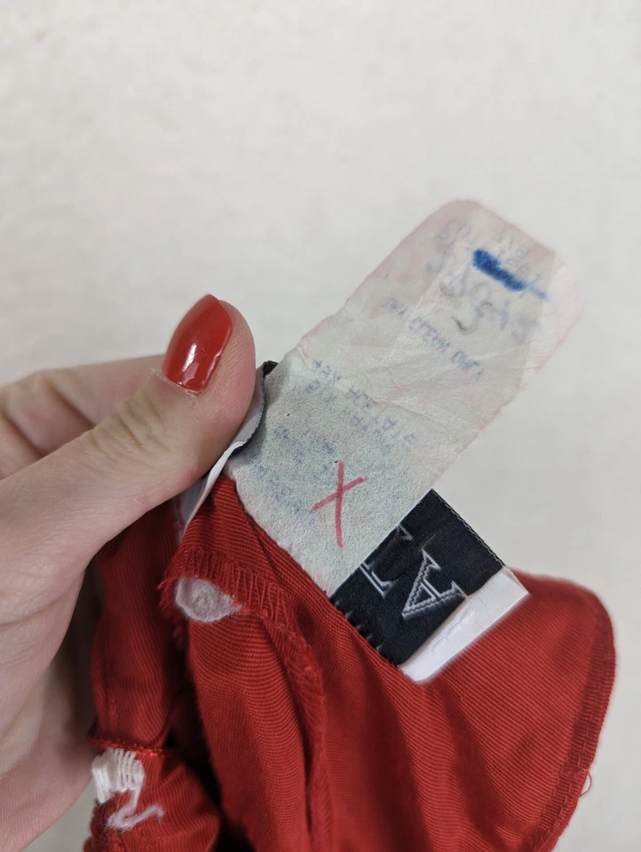 De Colección Vestido Roberta Flapper Flecos Rojo Drag Disfraz Juegos con disfraces Talla 7/8 Foto 4 de 4