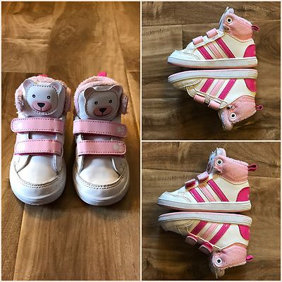 adidas girl high top shoes