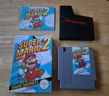 SUPER MARIO BROS 2. Complete NES GAME. (OFFICIAL NINTENDO, A, PAL)