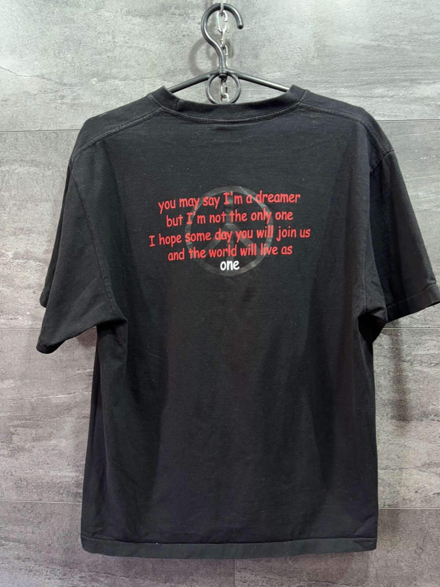 The Roxx Vintage 1990s JOHN LENNON “Imagine” Tee T-Shirt Size L | eBay
