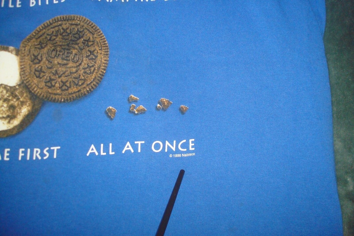 VTG 1996 THE MANY WAYS TO EAT AN OREO T SHIRT XL NABISCO