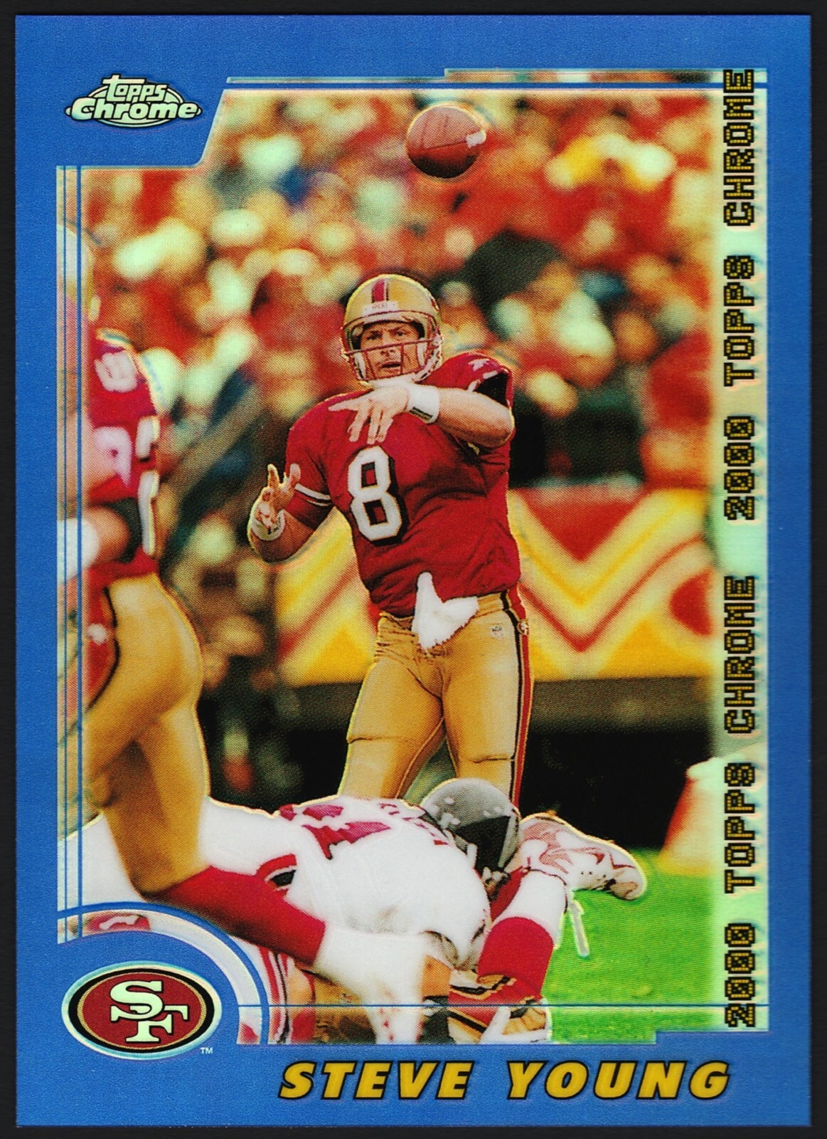 Steve Young 2000 Topps Chrome Refractors #82 San Francisco 49ers 🔥