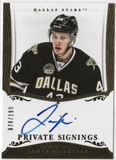 2013 2013-14 Panini Private Signings #PSOK Jamie Oleksiak 078/199 Dallas