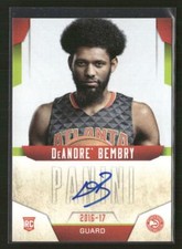 2016-17 Donruss #ND-DEB DeAndre' Bembry Next Day Autographs Auto RC