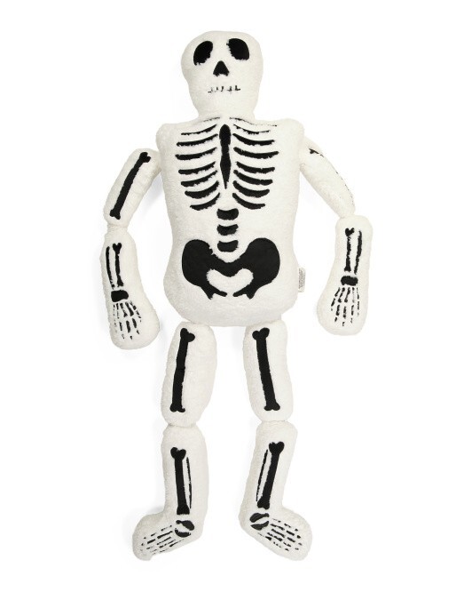 Storehouse Plush Skeleton Pillow 5 Foot Halloween Decor TikTok Viral HTF In Hand eBay