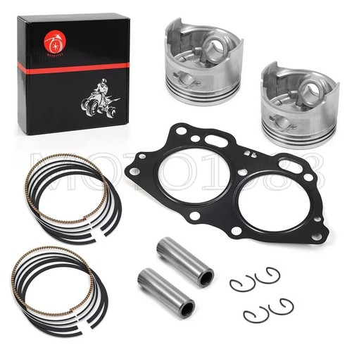 Oversize 0.5mm Piston & Ring Gasket Seal Top End Rebuild Kit for EZGO 4 Cycle... - Foto 5 di 5