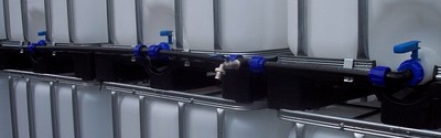 IBC Container Verbindung für 3 WASSERTANKS Tankverbindung aus Deutschland #1013