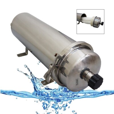 3500L/h External Pressure PVDF Ultrafiltration Membrane Filter Stainless 1'' NPT