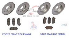 FOR RENAULT KADJAR 1.2 1.5 1.6 2015 ONWARDS FRONT & REAR BRAKE DISCS & PADS NEW*