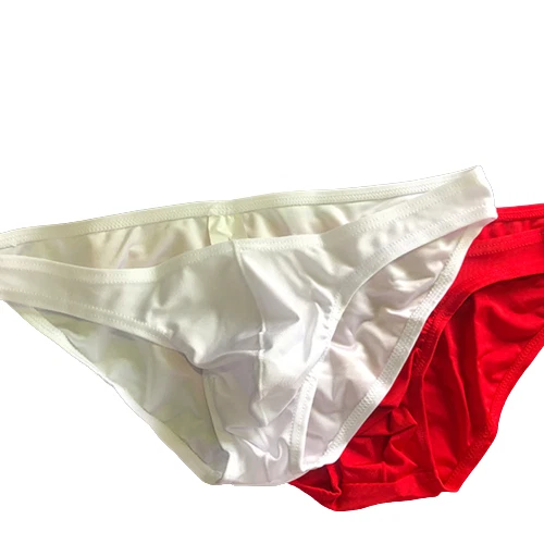 Men's Underwear Sexy 2 PACKS Bikini Low-rise Micro Briefs Comfortable Underwear - Image 2 of 2