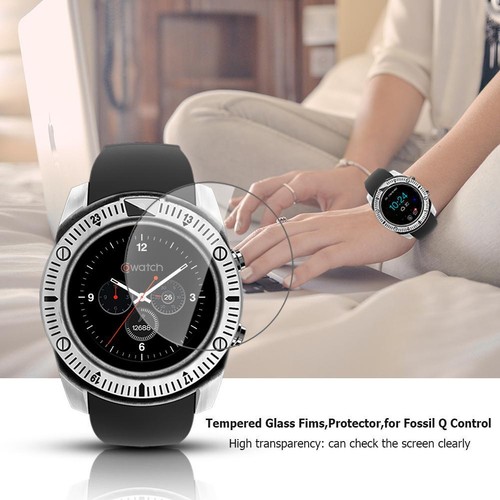 2 szt. Szkło hartowane Fims ochronne Ochrona ekranu do Fossil Q Control - Zdjęcie 4 z 8