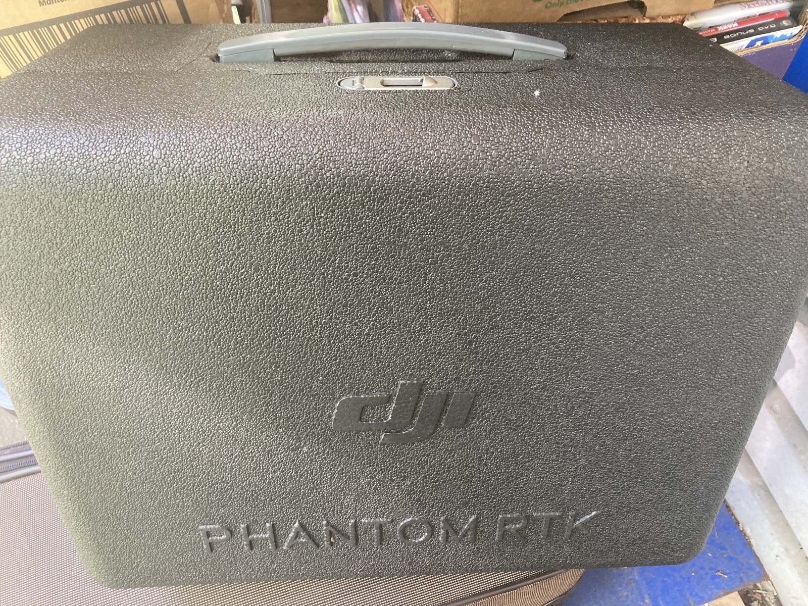 FREE SHIPPING...OEM DJI Phantom 4 RTK Black Foam Travel Carrying Case.