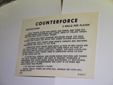 بطاقات ومقتنيات Counter force