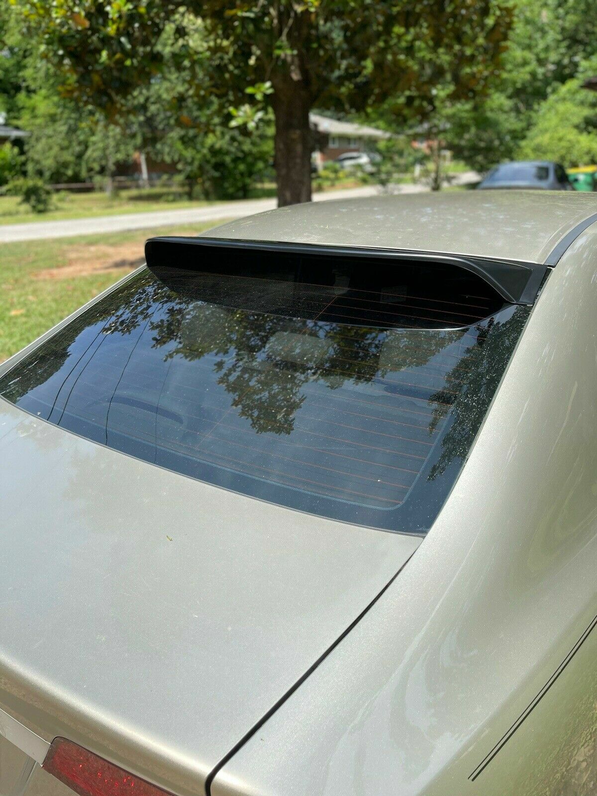 For 2006-2015 13 14 Honda Civic 4DR Rear Window Roof Spoiler Visor Vent ...