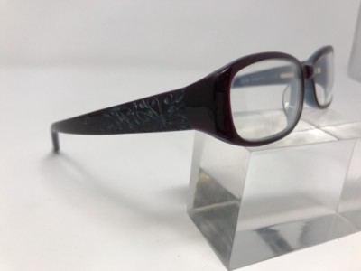 Laura Ashley Eyeglasses Brie 52-16-135 Plum Sky Plastic Frame Full Rim A729