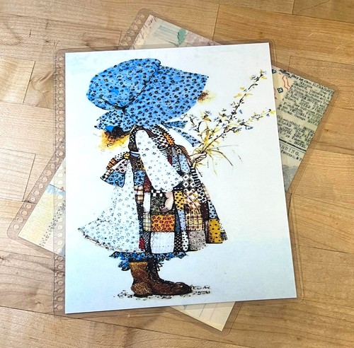 Holly Hobbie Vintage Cover Set 4 use w/ Erin Condren Life Planner- - Picture 3 of 4