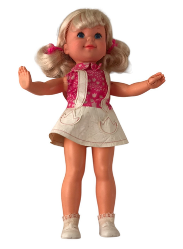 Mattel Shoppin' Sheryl Puppe 1970 14 Zoll Shopping Cheryl Vintage Original Outfit - Bild 3 von 17