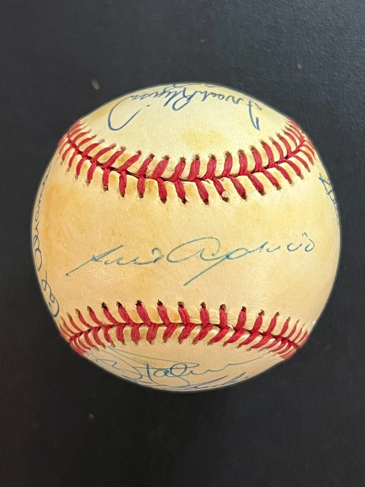 (11) Orioles Legends SIGNED Baseball JSA Frank/Brooks Robinson, Aparico, Weaver! - Image 2 of 4