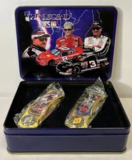 The Legend Lives On Dale Sr And Dale Jr Knife Set in Collectible Tin