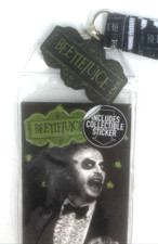 Beetlejuice Lanyard ID Badge Holder NWT Ghost Horror Key Holder School Work
