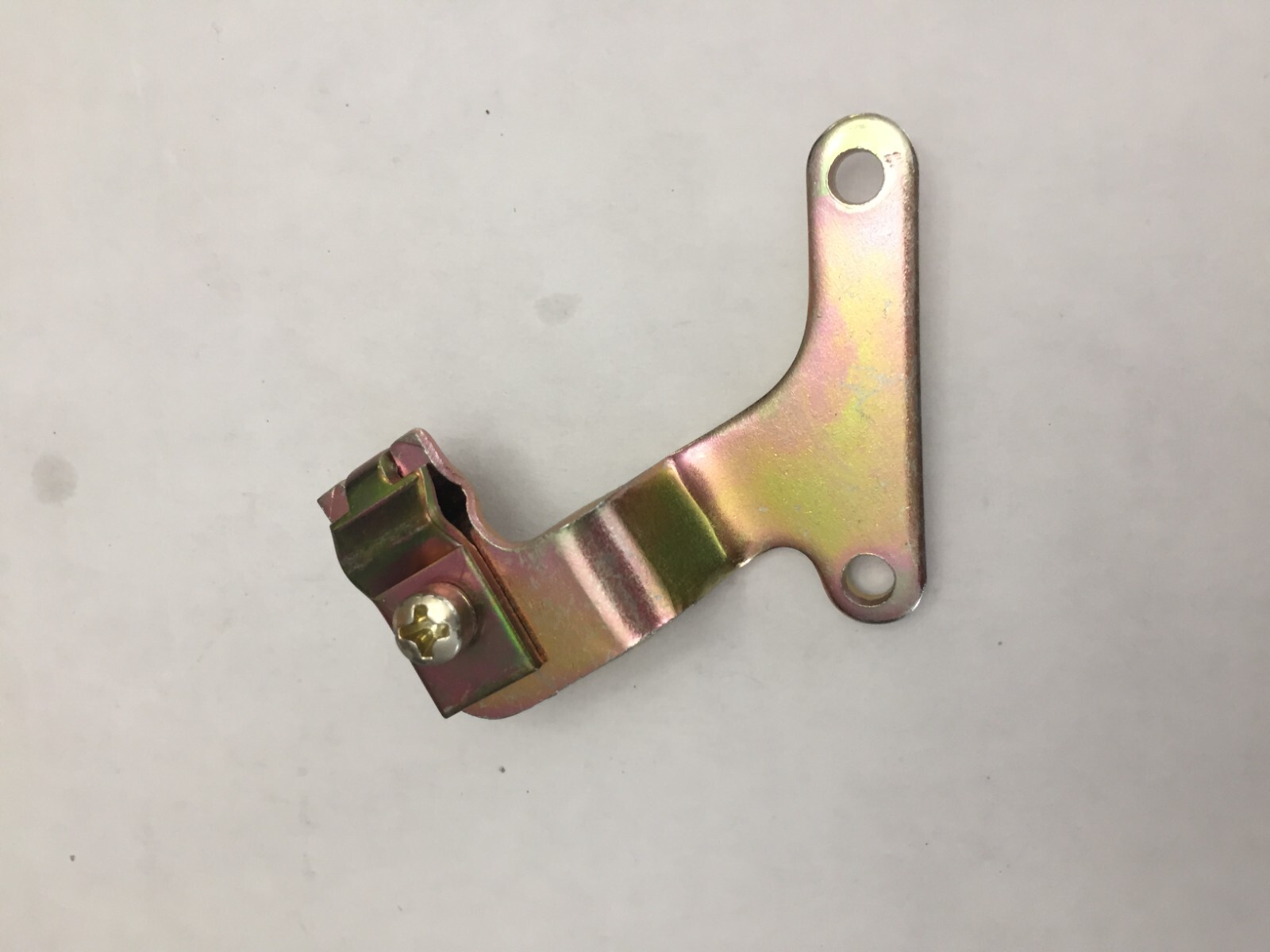 Holley Model 2300 Manual Choke Cable Mounting Bracket For Two Barrel