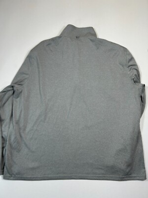 Polo Sport Ralph Lauren Jacket Mens 2XL Gray 1/4 Zip Performance