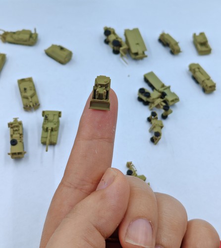 3D printing 1/350 US Army Engineering vehicle series finished model (17 units) - Picture 9 of 9