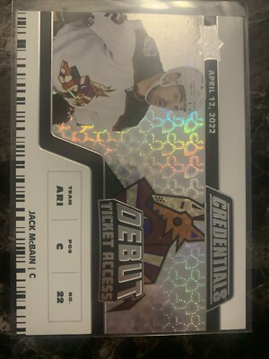 Jack Mcbain  2022-23 Credentials Debut Ticket Access   516/999