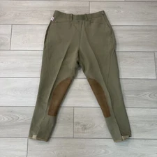 The Tailored Sportsman English Riding Pants Women’s Breeches Beige USA 27”x23”